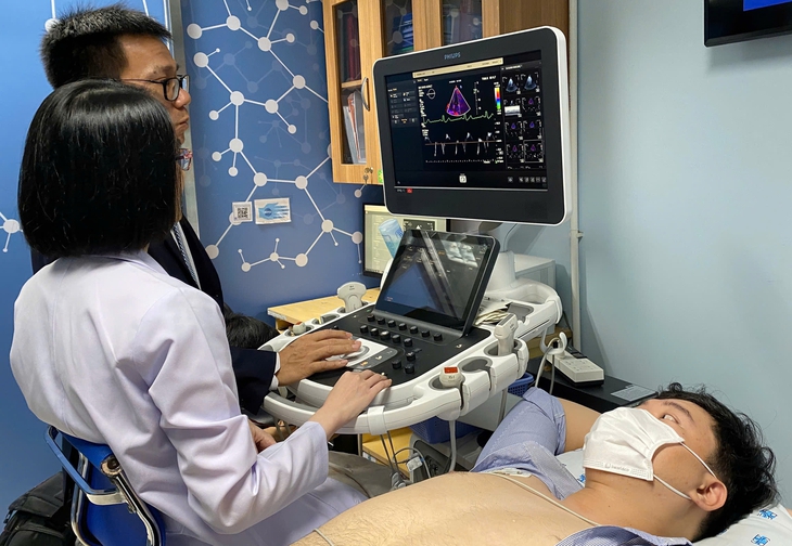 Bệnh viện đầu tiên ở Việt Nam ứng dụng AI trong siêu âm tim- Ảnh 1.