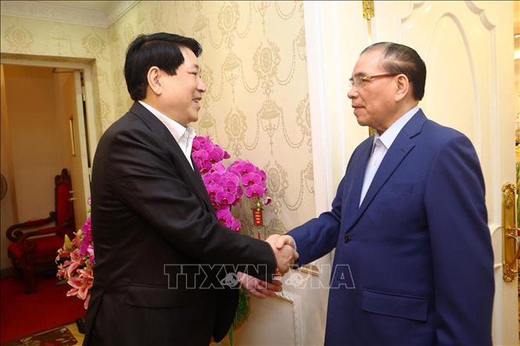 Chủ tịch nước Lương Cường chúc Tết, tri ân các đồng chí nguyên lãnh đạo Đảng, Nhà nước- Ảnh 4. Chủ tịch nước Lương Cường chúc Tết, tri ân các đồng chí nguyên lãnh đạo Đảng, Nhà nước- Ảnh 4.