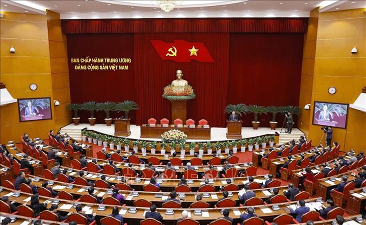 Trung ương thống nhất tinh gọn bộ máy của Chính phủ còn 17 bộ, ngành và 5 cơ quan trực thuộc- Ảnh 1. Trung ương thống nhất tinh gọn bộ máy của Chính phủ còn 17 bộ, ngành và 5 cơ quan trực thuộc- Ảnh 1.