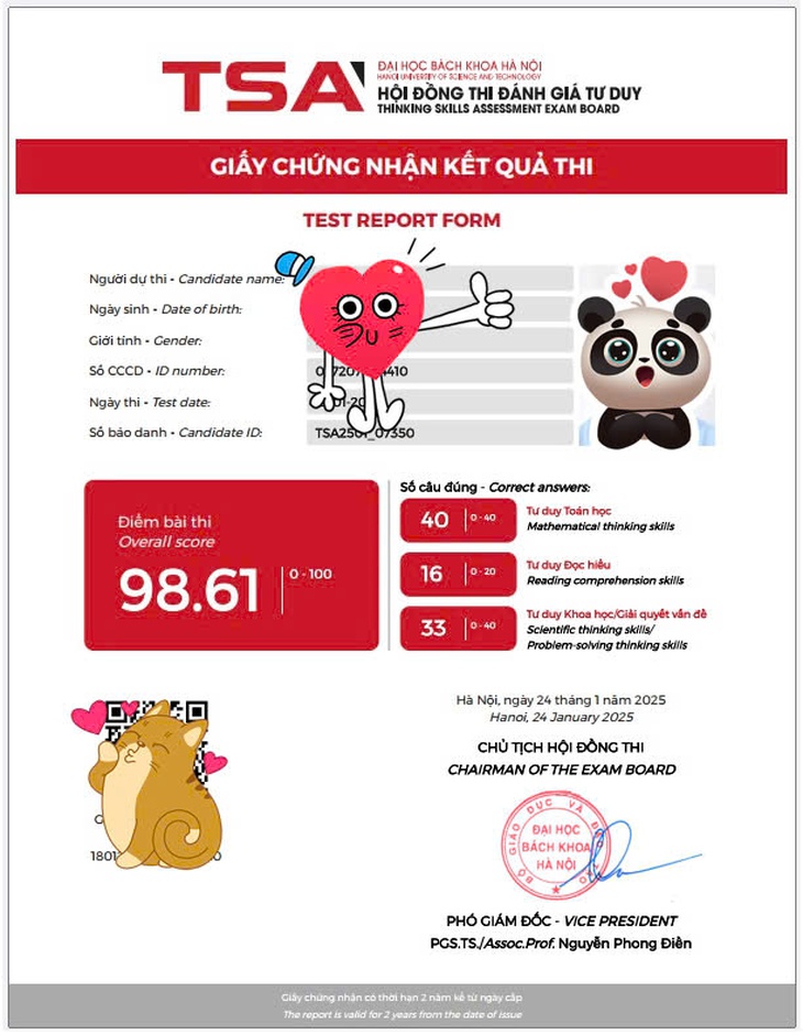 Xuất hiện kỷ lục mới thi Đánh giá tư duy năm 2025- Ảnh 1. Xuất hiện kỷ lục mới thi Đánh giá tư duy năm 2025- Ảnh 1.