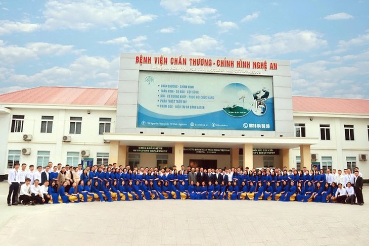 Bệnh viện Chấn thương - Chỉnh hình Nghệ An: Nỗ lực vươn tầm khu vực- Ảnh 1. Bệnh viện Chấn thương - Chỉnh hình Nghệ An: Nỗ lực vươn tầm khu vực- Ảnh 1.