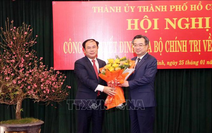 Ông Nguyễn Thanh Nghị giữ chức Phó Bí thư Thường trực Thành ủy TP Hồ Chí Minh- Ảnh 3. Ông Nguyễn Thanh Nghị giữ chức Phó Bí thư Thường trực Thành ủy TP Hồ Chí Minh- Ảnh 3.