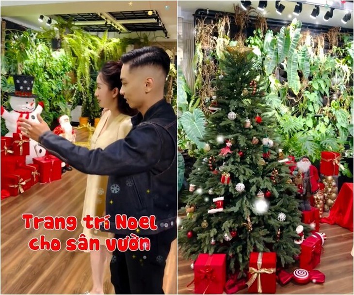 Khánh Thi Phan Hiển khoe biệt thự được trang trí Tết hoành tráng- Ảnh 6. Khánh Thi Phan Hiển khoe biệt thự được trang trí Tết hoành tráng- Ảnh 6.