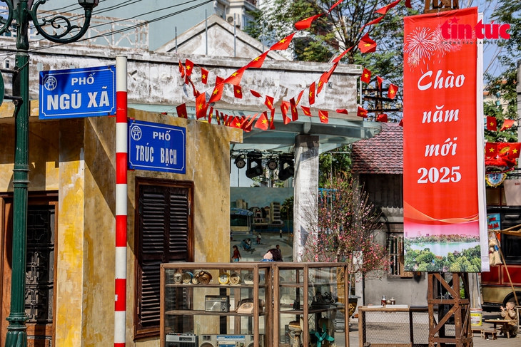 Thắm sắc cờ Tổ quốc trong góc phố 'bao cấp' ở Hà Nội- Ảnh 4.