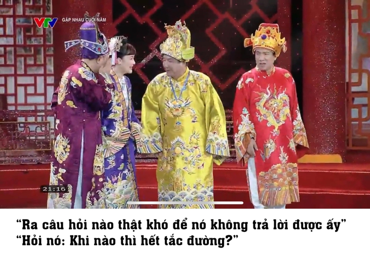 Táo Quân 2025 '0 điểm', Nam Tào - Bắc Đẩu áp lực thế nào?- Ảnh 9. Táo Quân 2025 '0 điểm', Nam Tào - Bắc Đẩu áp lực thế nào?- Ảnh 9.