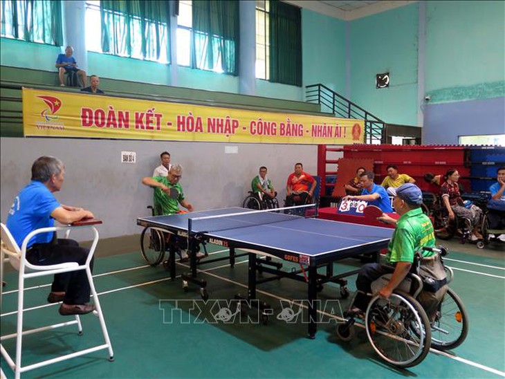 Thể thao Người khuyết tật Việt Nam hướng đến mục tiêu nâng tầm quốc tế- Ảnh 1. Thể thao Người khuyết tật Việt Nam hướng đến mục tiêu nâng tầm quốc tế- Ảnh 1.