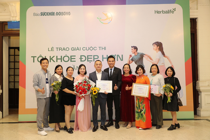 Herbalife Việt Nam đồng hành cùng Báo Sức khỏe & Đời sống trao giải Cuộc thi TÔI KHOẺ ĐẸP HƠN Lần 3- Ảnh 5. Herbalife Việt Nam đồng hành cùng Báo Sức khỏe & Đời sống trao giải Cuộc thi TÔI KHOẺ ĐẸP HƠN Lần 3- Ảnh 5.