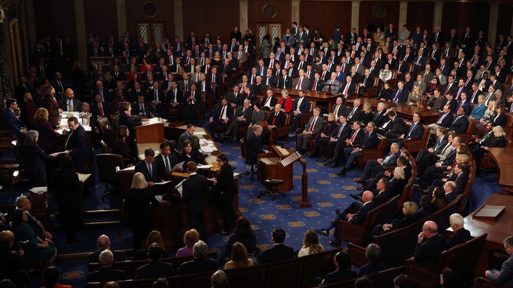 Quốc hội Mỹ xác nhận chiến thắng bầu cử của ông Trump- Ảnh 1.