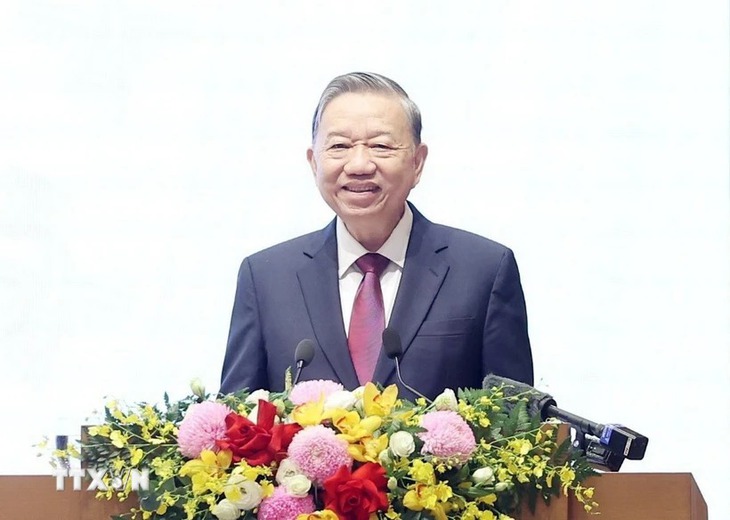 Tổng Bí thư: Ưu tiên hàng đầu là tinh gọn tổ chức bộ máy của Hệ thống chính trị- Ảnh 1. Tổng Bí thư: Ưu tiên hàng đầu là tinh gọn tổ chức bộ máy của Hệ thống chính trị- Ảnh 1.