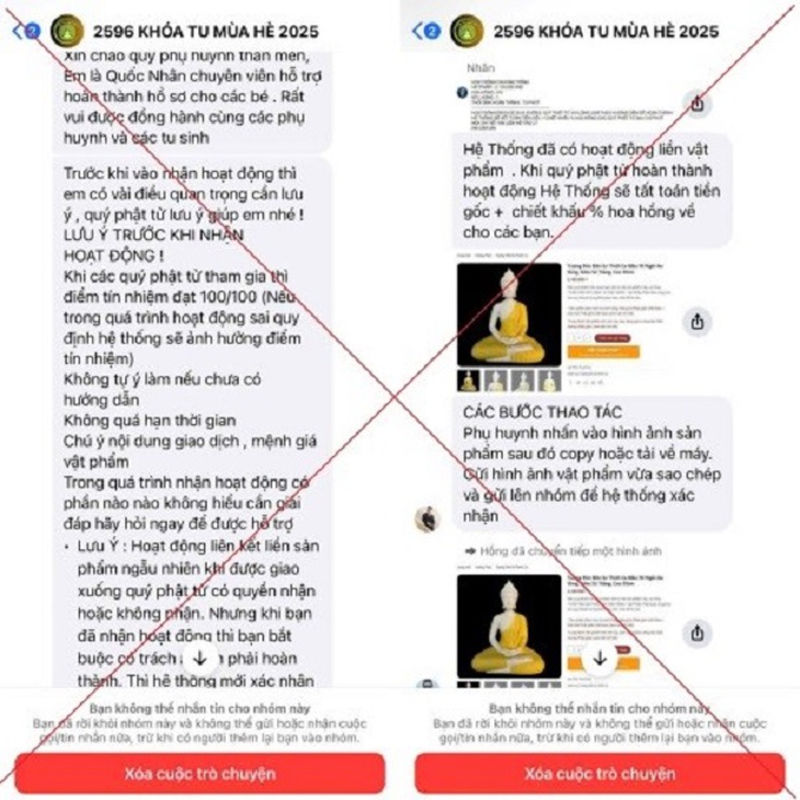 Tìm khóa tu cho con, mẹ bị lừa gần 200 triệu đồng- Ảnh 1.