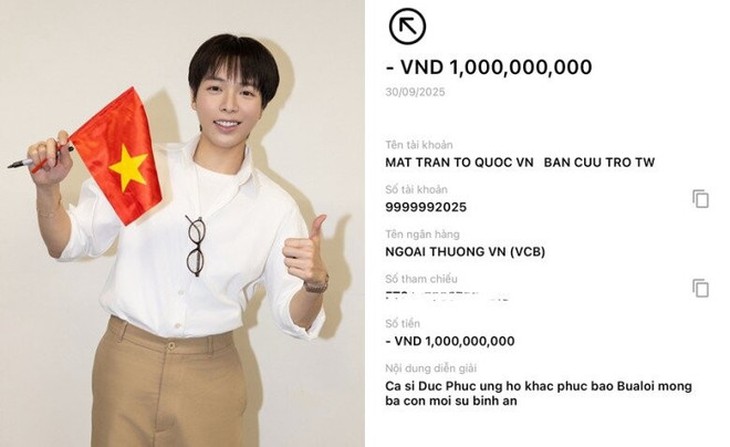 Tùng Dương, Đức Phúc, Hòa Minzy hỗ trợ người dân khắc phục hậu quả sau bão- Ảnh 3. Tùng Dương, Đức Phúc, Hòa Minzy hỗ trợ người dân khắc phục hậu quả sau bão- Ảnh 3.