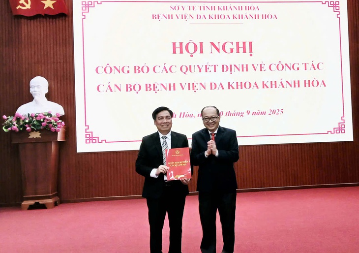 Bệnh viện Đa khoa Khánh Hòa có tân giám đốc- Ảnh 1.
