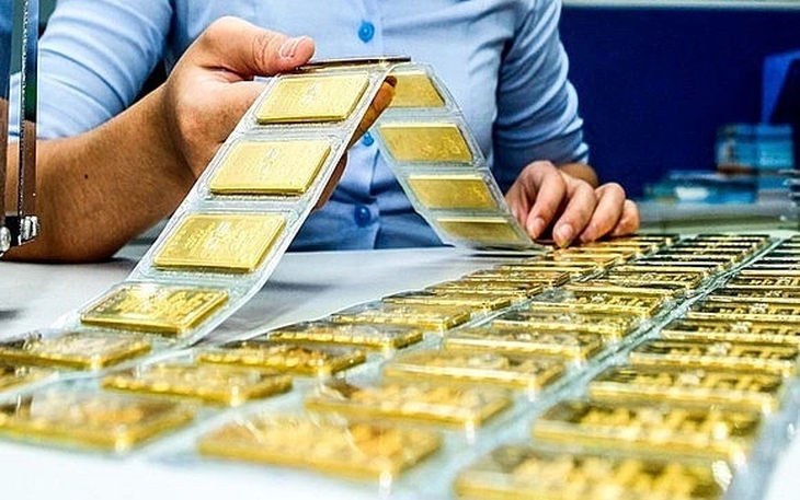 Giá vàng hôm nay ngày 1/10 tăng rất mạnh lên đỉnh cao mới