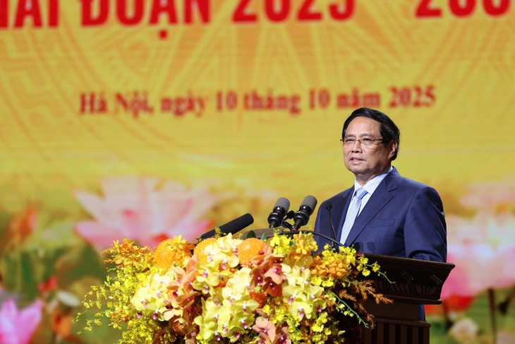Phát biểu của Thủ tướng Chính phủ tại Đại hội Thi đua yêu nước TP. Hà Nội giai đoạn 2025 – 2030- Ảnh 1. Phát biểu của Thủ tướng Chính phủ tại Đại hội Thi đua yêu nước TP. Hà Nội giai đoạn 2025 – 2030- Ảnh 1.