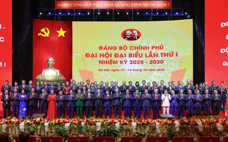 Bế mạc Đại hội đại biểu Đảng bộ Chính phủ lần thứ I: Khát vọng, ý chí, quyết tâm thể hiện qua Nghị quyết nhiệm kỳ 2025–2030