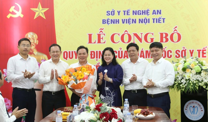 Bệnh viện Nội tiết Nghệ An có tân giám đốc- Ảnh 3.
