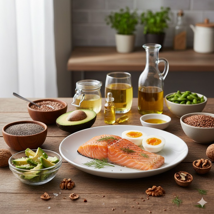 Top những thực phẩm nên ăn khi uống omega-3 để tăng lợi ích- Ảnh 1.