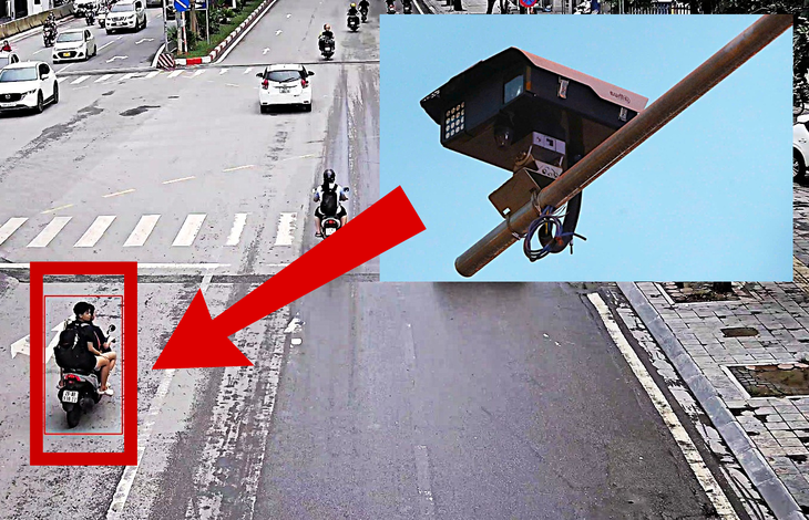 Những tuyến đường nào của Hà Nội đã lắp đặt camera AI phạt nguội?- Ảnh 2.