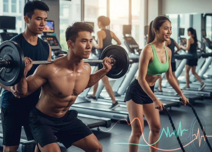 Tập Gym quá mức hay sai cách nguy hại như thế nào?- Ảnh 1. Tập Gym quá mức hay sai cách nguy hại như thế nào?- Ảnh 1.