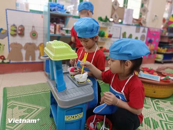 Đến 2035, 100% con công nhân từ 6 tháng đến 36 tháng tuổi được đến trường- Ảnh 1.