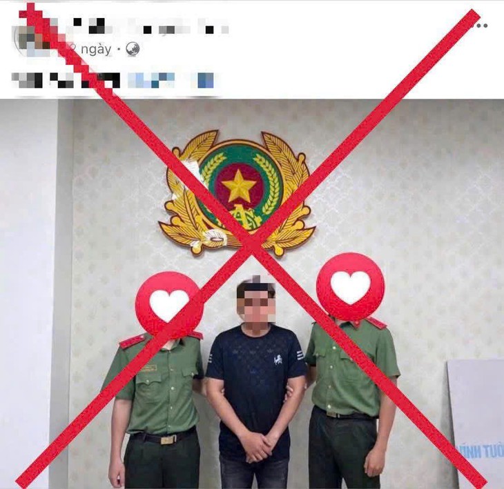 Ghép mặt bạn vào hình ảnh đối tượng lừa đảo để 'trêu chọc', nam thanh niên bị mời làm việc- Ảnh 1. Ghép mặt bạn vào hình ảnh đối tượng lừa đảo để 'trêu chọc', nam thanh niên bị mời làm việc- Ảnh 1.