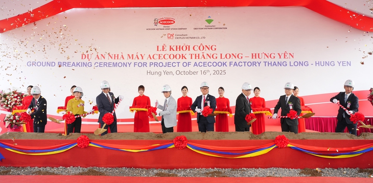 Acecook Việt Nam khởi công nhà máy thăng long – bước tiến mới trong hành trình vươn tầm thế giới- Ảnh 2.
