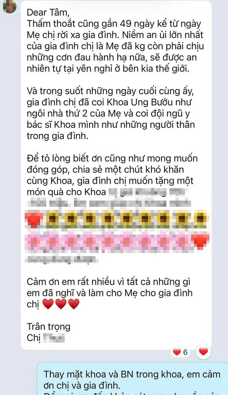Hành trình 20 năm sưởi ấm những phận đời ung thư và tâm sự về nỗi vất vả “gấp rưỡi” của người phụ nữ ngành Y- Ảnh 4.