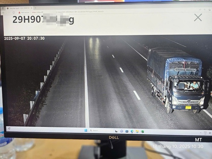 Cục CSGT lên tiếng về thông tin camera AI phạt nguội 'nhầm' xe tải trên cao tốc Nội Bài - Lào Cai- Ảnh 2.