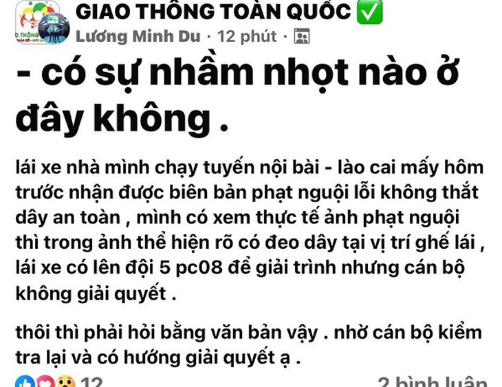 Cục CSGT lên tiếng về thông tin camera AI phạt nguội 'nhầm' xe tải trên cao tốc Nội Bài - Lào Cai- Ảnh 1.