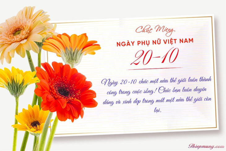Những mẫu thiệp chúc mừng ngày Phụ nữ Việt Nam 20/10 đẹp nhất- Ảnh 16.