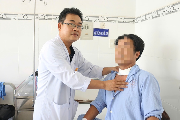 BV Đa khoa Ninh Thuận phẫu thuật thành công ca u tuyến cận giáp hiếm gặp- Ảnh 1.