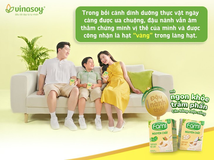 Dinh dưỡng thực vật lên ngôi, đậu nành xứng danh hạt 'vàng' trong làng hạt- Ảnh 1.