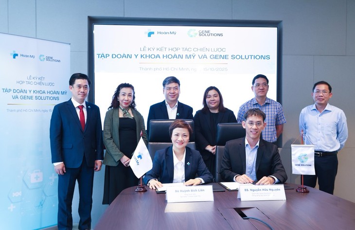 Tập đoàn y khoa Hoàn Mỹ Và Gene Solutions ký kết hợp tác chiến lược: Mở rộng cơ hội tiếp cận các xét nghiệm chất lượng quốc tế- Ảnh 1. Tập đoàn y khoa Hoàn Mỹ Và Gene Solutions ký kết hợp tác chiến lược: Mở rộng cơ hội tiếp cận các xét nghiệm chất lượng quốc tế- Ảnh 1.