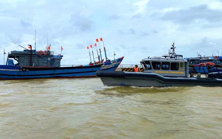 Huế dự báo mưa lớn, biên phòng triển khai ứng phó bão số 12