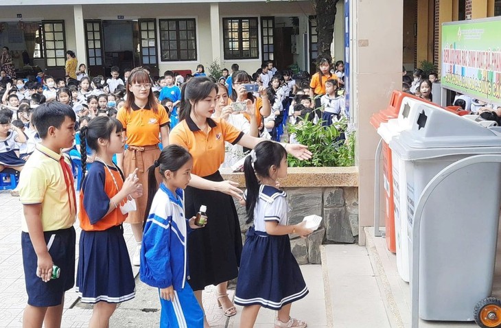 Lan tỏa mô hình trường học không rác thải nhựa- Ảnh 2.