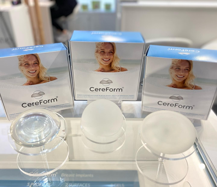 Túi ngực Cereform đạt chuẩn châu Âu chính thức phân phối tại Việt Nam- Ảnh 1. Túi ngực Cereform đạt chuẩn châu Âu chính thức phân phối tại Việt Nam- Ảnh 1.