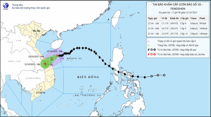 Bão số 12 chưa vào bờ, áp thấp nhiệt đới mới đã chực chờ vào Biển Đông- Ảnh 3.
