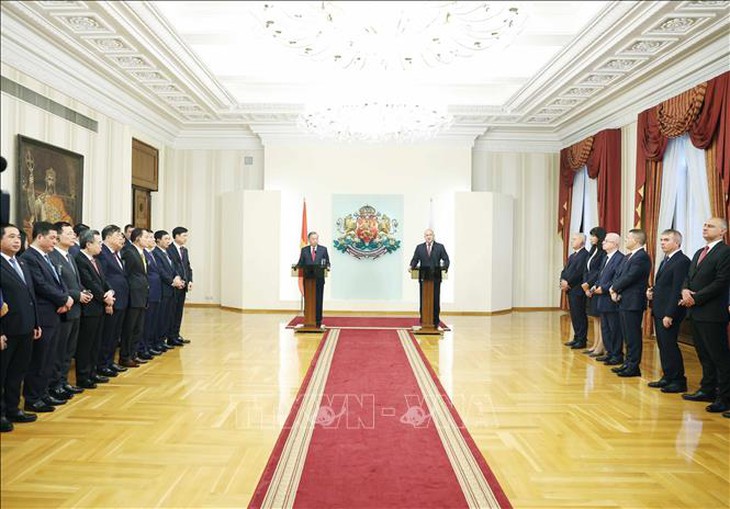 Tuyên bố chung Việt Nam và Bulgaria về thiết lập Đối tác chiến lược- Ảnh 1. Tuyên bố chung Việt Nam và Bulgaria về thiết lập Đối tác chiến lược- Ảnh 1.
