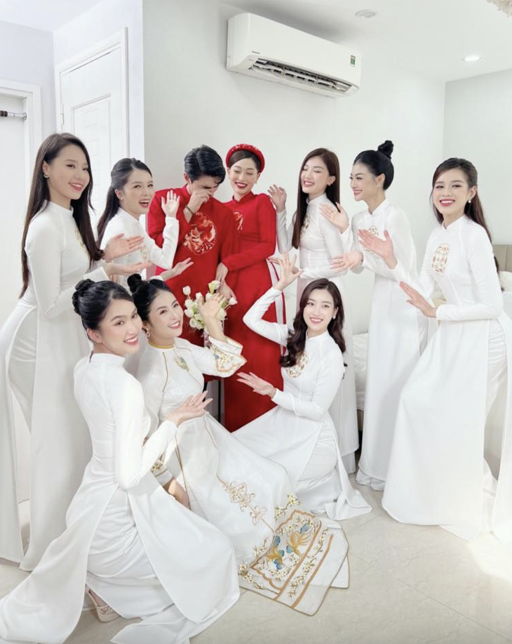Vì sao Đỗ Mỹ Linh và nhiều người đẹp vắng bóng trong đám cưới của Đỗ Thị Hà?- Ảnh 5.