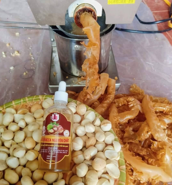 'Săn' hạt mắc-ca, óc chó… để ép dầu: Trào lưu mới của các bà nội trợ- Ảnh 2.