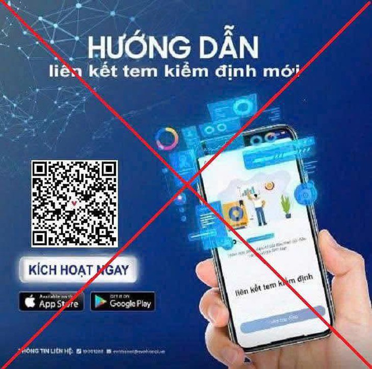 Nhận tin 'xe sắp hết hạn đăng kiểm', nhiều người suýt bị lừa qua ứng dụng giả- Ảnh 2.