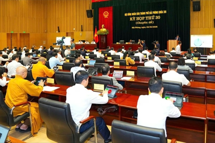 Hải Phòng: Bầu bổ sung các chức danh chủ chốt - Ảnh 1.
