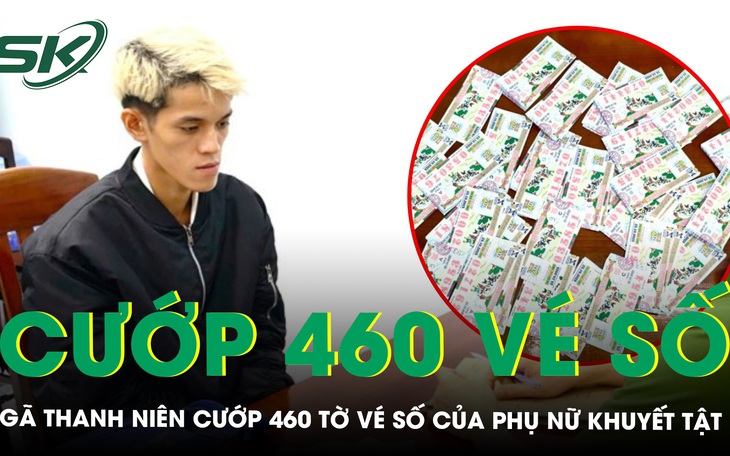 Phẫn nộ lời khai của gã thanh niên vờ hỏi mua rồi cướp 460 tờ vé số và túi xách của phụ nữ khuyết tật