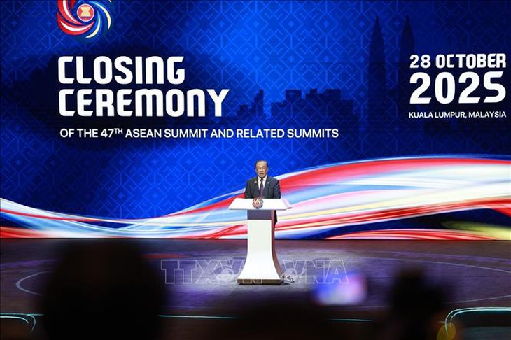 Thủ tướng Phạm Minh Chính dự Bế mạc Hội nghị ASEAN 47- Ảnh 1.