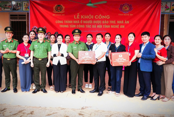 Bộ Công an phối hợp với Nghệ An khởi công công trình an sinh xã hội- Ảnh 5.
