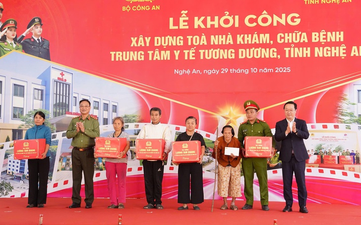 Khởi công tòa nhà khám, chữa bệnh Trung tâm Y tế Tương Dương