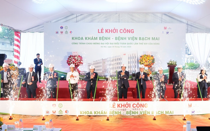 Khởi công Khoa Khám bệnh thông minh, chuẩn quốc tế tại Bệnh viện hạng đặc biệt Bạch Mai