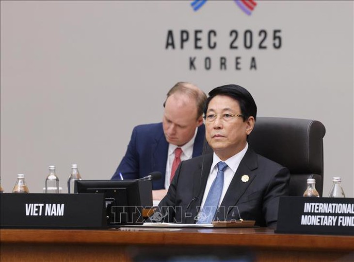 Chủ tịch nước Lương Cường đề xuất ba trọng tâm mà APEC cần tập trung- Ảnh 3.