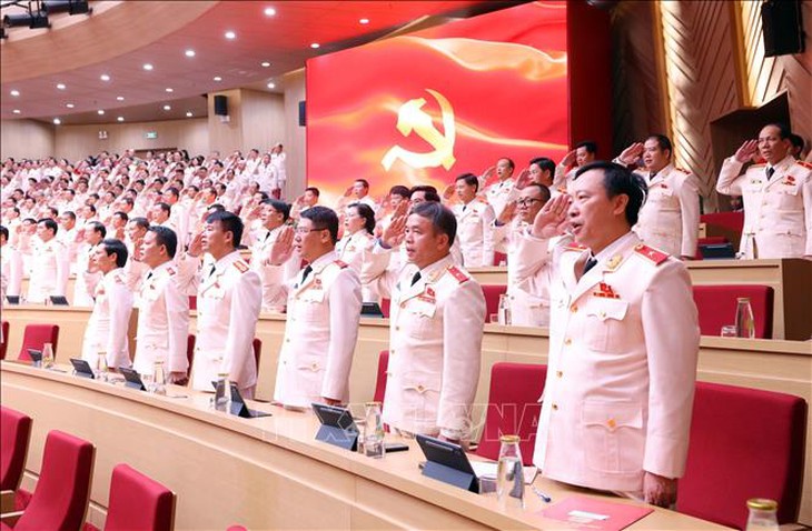 Khai mạc Đại hội đại biểu Đảng bộ Công an Trung ương lần thứ VIII- Ảnh 7. Khai mạc Đại hội đại biểu Đảng bộ Công an Trung ương lần thứ VIII- Ảnh 7.
