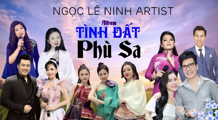 Anh Thơ, Lê Anh Dũng góp giọng trong album 'Tình đất phù sa' của Ngọc Lê Ninh- Ảnh 1. Anh Thơ, Lê Anh Dũng góp giọng trong album 'Tình đất phù sa' của Ngọc Lê Ninh- Ảnh 1.
